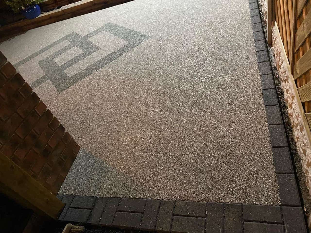 This is a photo of a gravel driveway installed in Canterbury, Kent by Canterbury Resin Driveways